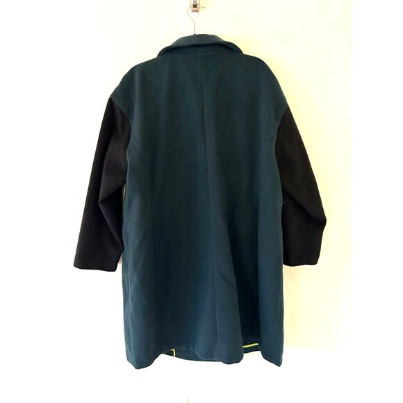 Eloquii Double Breasted two toned Trench coat Women's plus size 22/24 - Picture 3 of 8